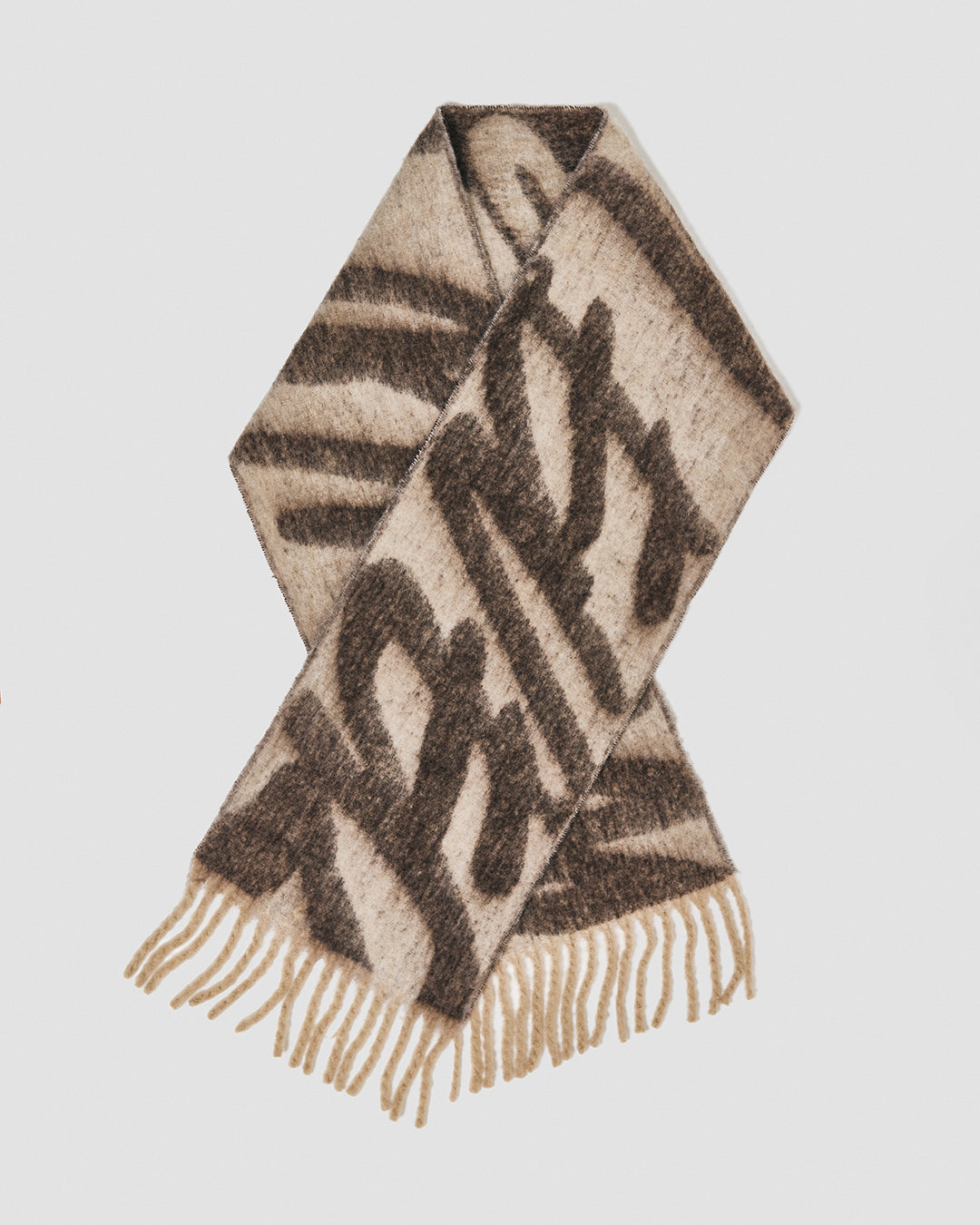 OVERSIZE JACQUARD SCARF