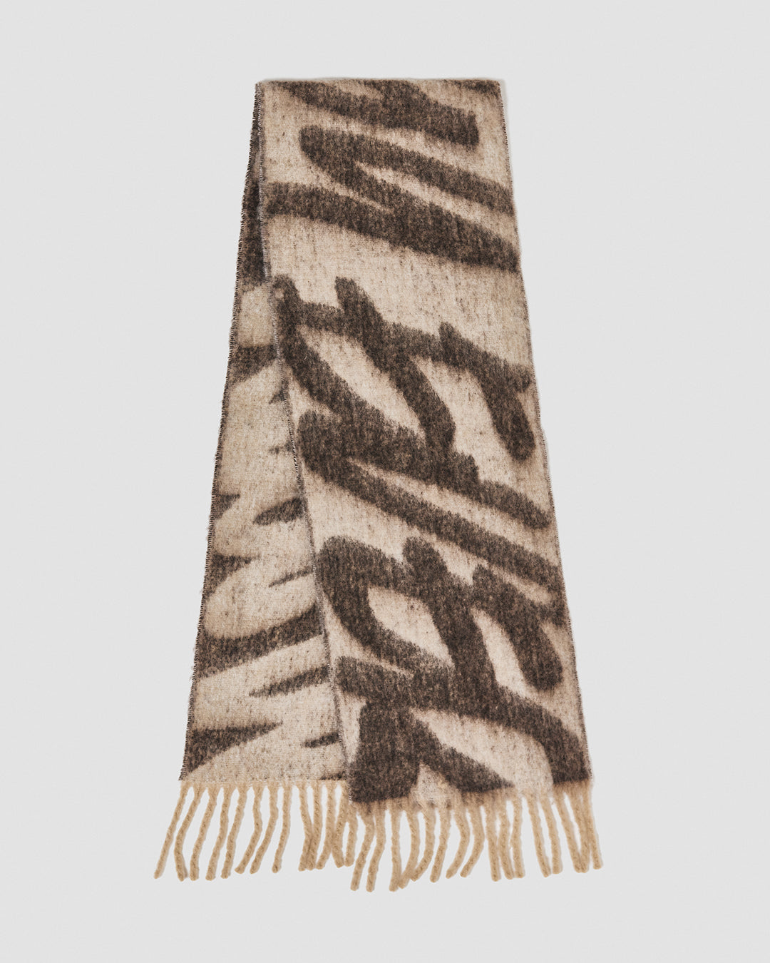 OVERSIZE JACQUARD SCARF