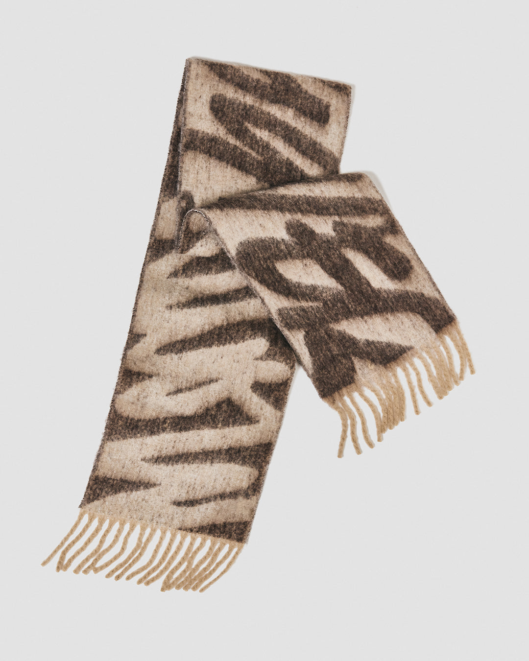 OVERSIZE JACQUARD SCARF