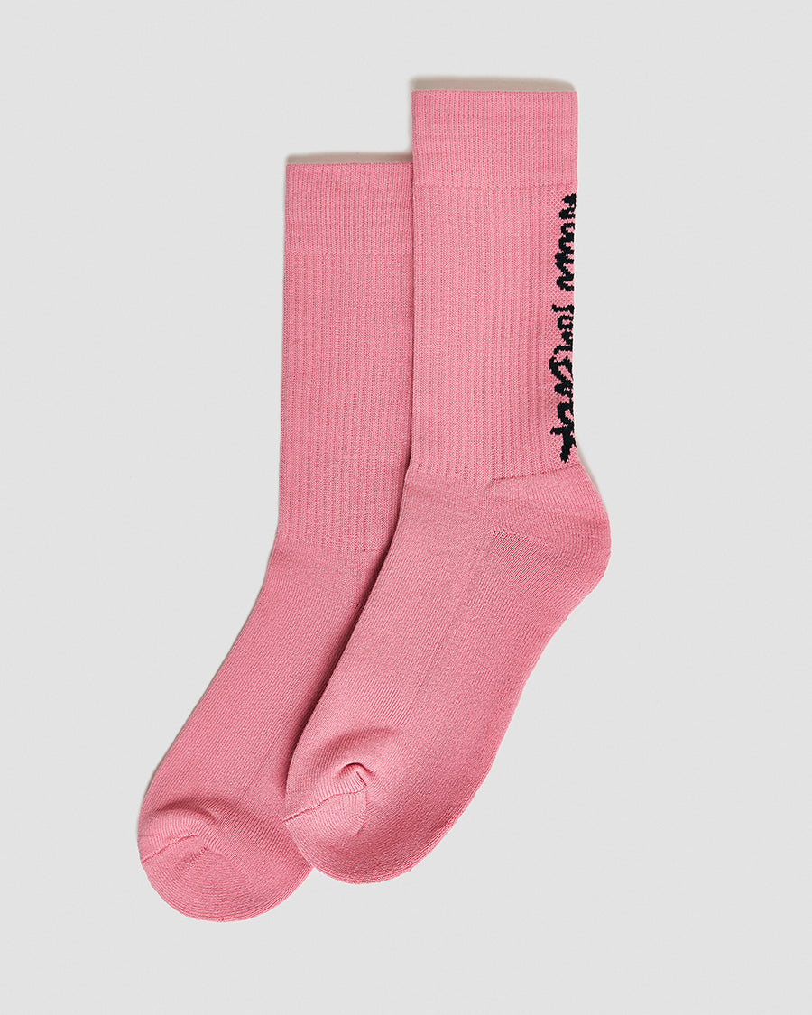 PINK CREW SOCKS JACQUARD product image 1